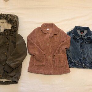 Girl Size 5T Jacket and Coat Bundle